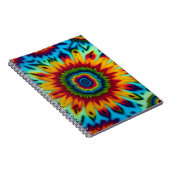 TIE DYE KUNST NOTITIEBOEK (Rechterzijde)