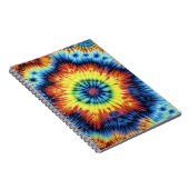 Tie-dye-kunst Notitieboek (Rechterzijde)