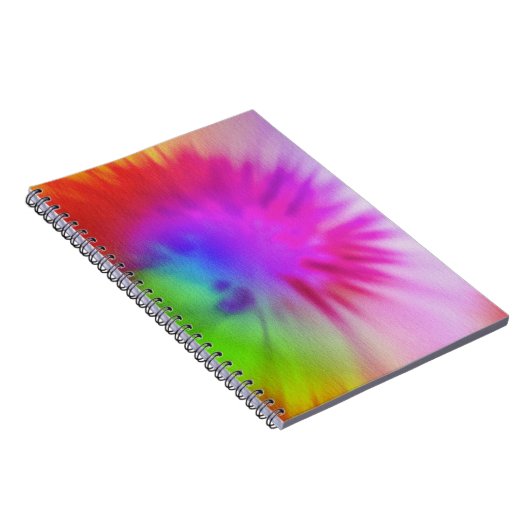 Tie Dye-laptop Notitieboek (Rechterzijde)