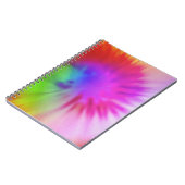 Tie Dye-laptop Notitieboek (Linkerzijde)