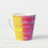Tie dye latte mok (Linkerhoek)