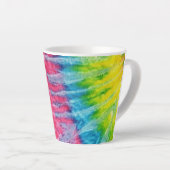 Tie dye latte mok (Rechterhoek)