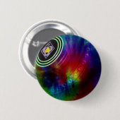 Tie Dye Lawn Bowls, Button Badge (Voorkant /achterkant)