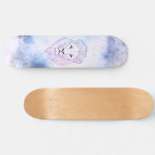 Tie-dye leeuwen skateboarden persoonlijk skateboard (Horizontaal)