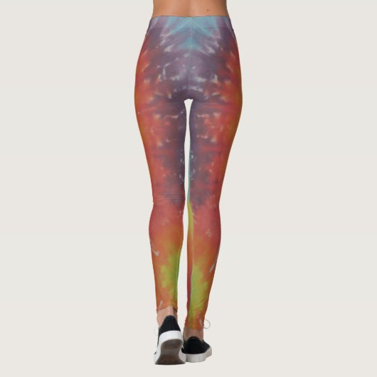 Tie Dye Leggings (Achterkant)