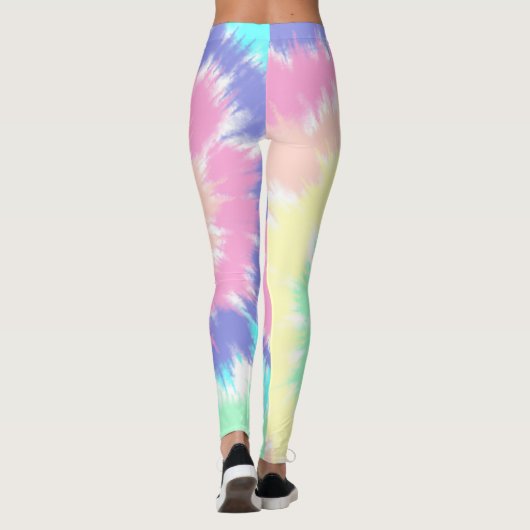 Tie dye leggings (Achterkant)