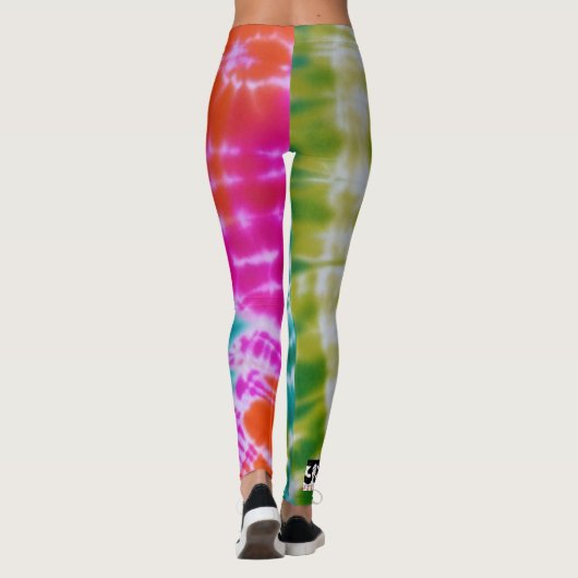 Tie Dye Leggings (Achterkant)