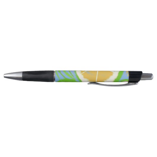 Tie Dye Lemon Citrus Fruit Swirly Pattern Pen (Bodem)