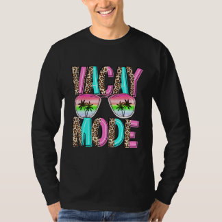 Tie Dye Leopard Vacay Mode Family Vacation Summer  T-shirt
