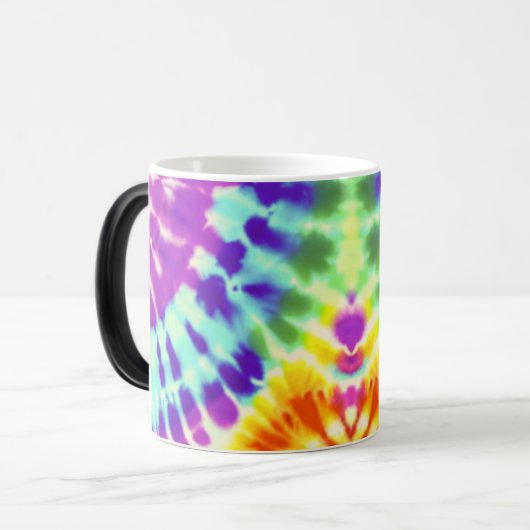 Tie Dye Magic Coffee Mok (Voorkant links)