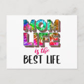 Tie Dye Mam Life is het beste leven Briefkaart (Voorkant)