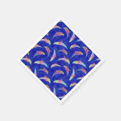 Tie Dye Marine Animals Dolphins Marlins Servet (Hoek)