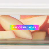 Tie Dye Meisjes Naam Label (Aangebracht)