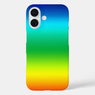 Tie Dye Mid Spectrum Colors iPhone 16 Hoesje