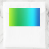 Tie Dye Mid Spectrum Colors Rechthoekige Sticker (Tas)
