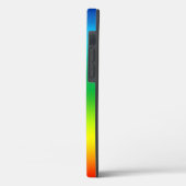 Tie Dye Mid Spectrum Rainbow-kleuren Case-Mate iPhone Case (Achterkant / Links)