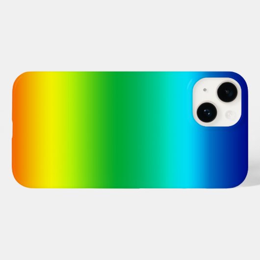 Tie Dye Mid Spectrum Rainbow-kleuren Case-Mate iPhone Case (Achterkant (horizontaal))