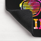 Tie Dye Middle School Vibes Teacher Student Terug Muismat (Hoek)