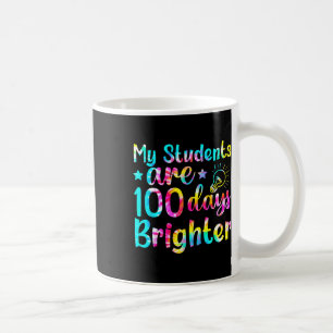 Tie Dye Mijn studenten zijn 100 dagen helderder le Koffiemok