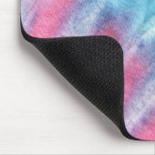 Tie Dye Modern roze Blauwgroen Boho Muismat (Hoek)