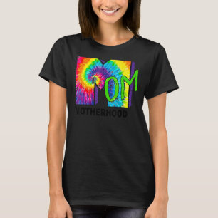 Tie Dye Moeder Moederschap Happy Moederdag Familie T-shirt