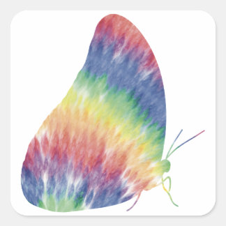 Tie Dye Morpho Sticker