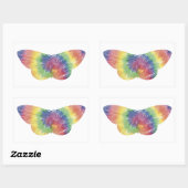 Tie Dye Moth Sticker (Vel)