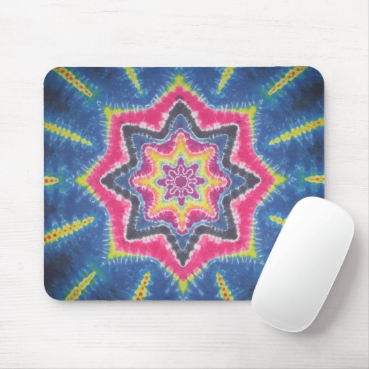 Tie Dye Mousepad Muismat (Met muis)
