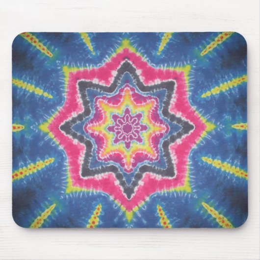 Tie Dye Mousepad Muismat (Voorkant)