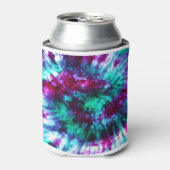 Tie Dye multicolor Blikjeskoeler (Blikje Voorkant)