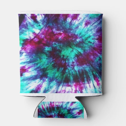 Tie Dye multicolor Blikjeskoeler (Achterkant)