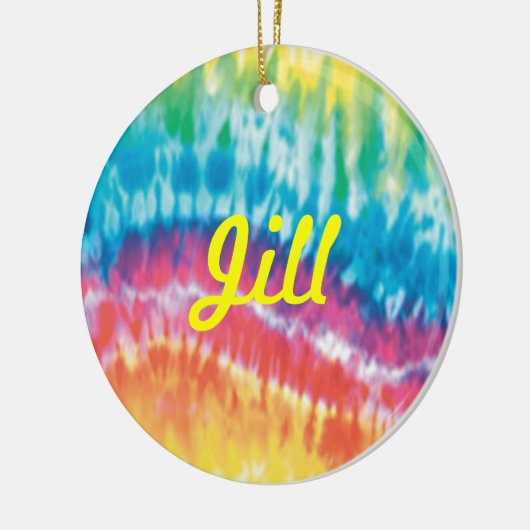 Tie Dye Name Ornament (Links)
