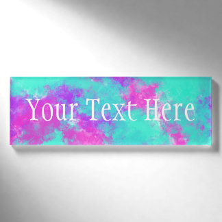 Tie Dye Name-tags Naambadge