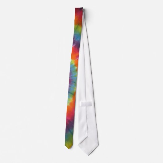 "Tie Dye" Necktie Fun Time Stropdas (Achterkant)