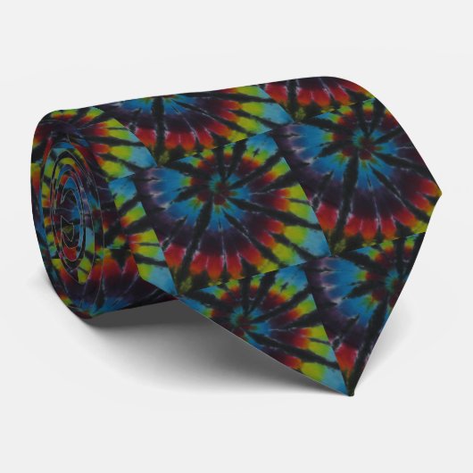 Tie Dye Necktie Stropdas (Opgerold)