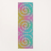 Tie Dye Neon Rainbow Yogamat (Voorkant)