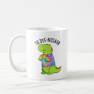 Tie-dye-nosaurus Grappige Dinosaurus Woordgrap  Koffiemok