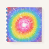 Tie Dye Notitieboek (Voorkant)