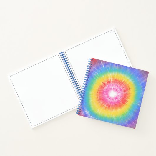 Tie Dye Notitieboek (Binnen)