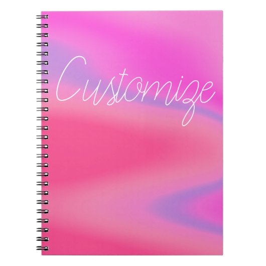 Tie Dye notitieboek (Voorkant)