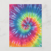 Tie Dye One Briefkaart (Voorkant)