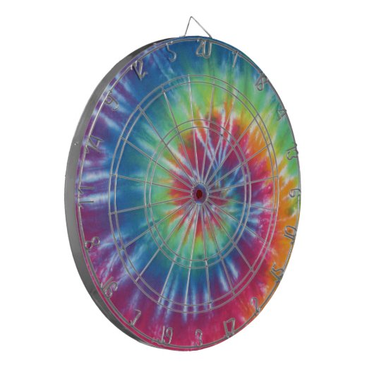 Tie Dye One Dartbord (Voorkant Links)