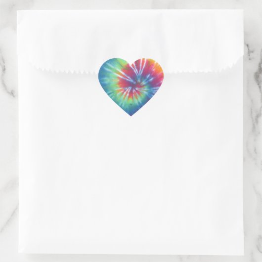 Tie Dye One Hart Sticker (Tas)