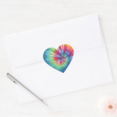 Tie Dye One Hart Sticker (Envelop)
