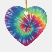 Tie Dye One Keramisch Ornament (Voorkant)