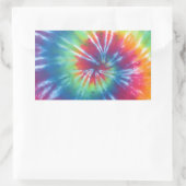 Tie Dye One Rechthoekige Sticker (Tas)