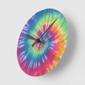 Tie Dye One Ronde Klok (Hoek)