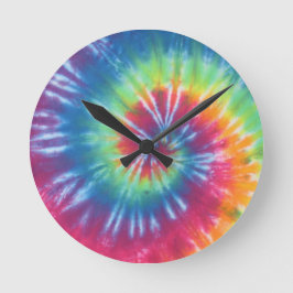 Tie Dye One Ronde Klok