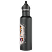 Tie Dye One Spooky Tunt Halloween Monster Messy Bu Waterfles (Rechts)