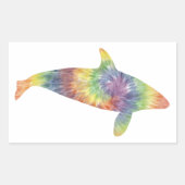 Tie Dye Orca Sticker (Voorkant)